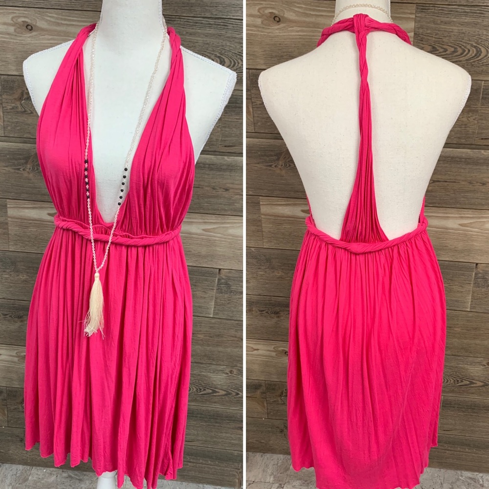 Young Fabulous & Broke Hot Pink Fuscia Dress XS